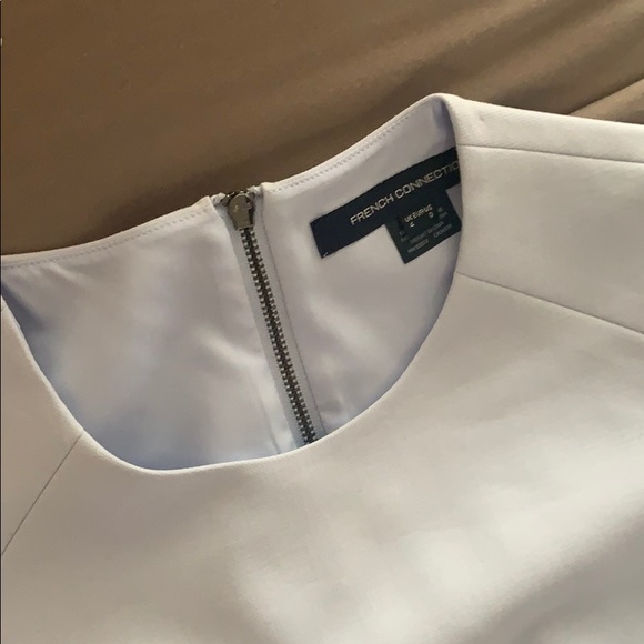 French connection light blue mini dress - Picture 3 of 4